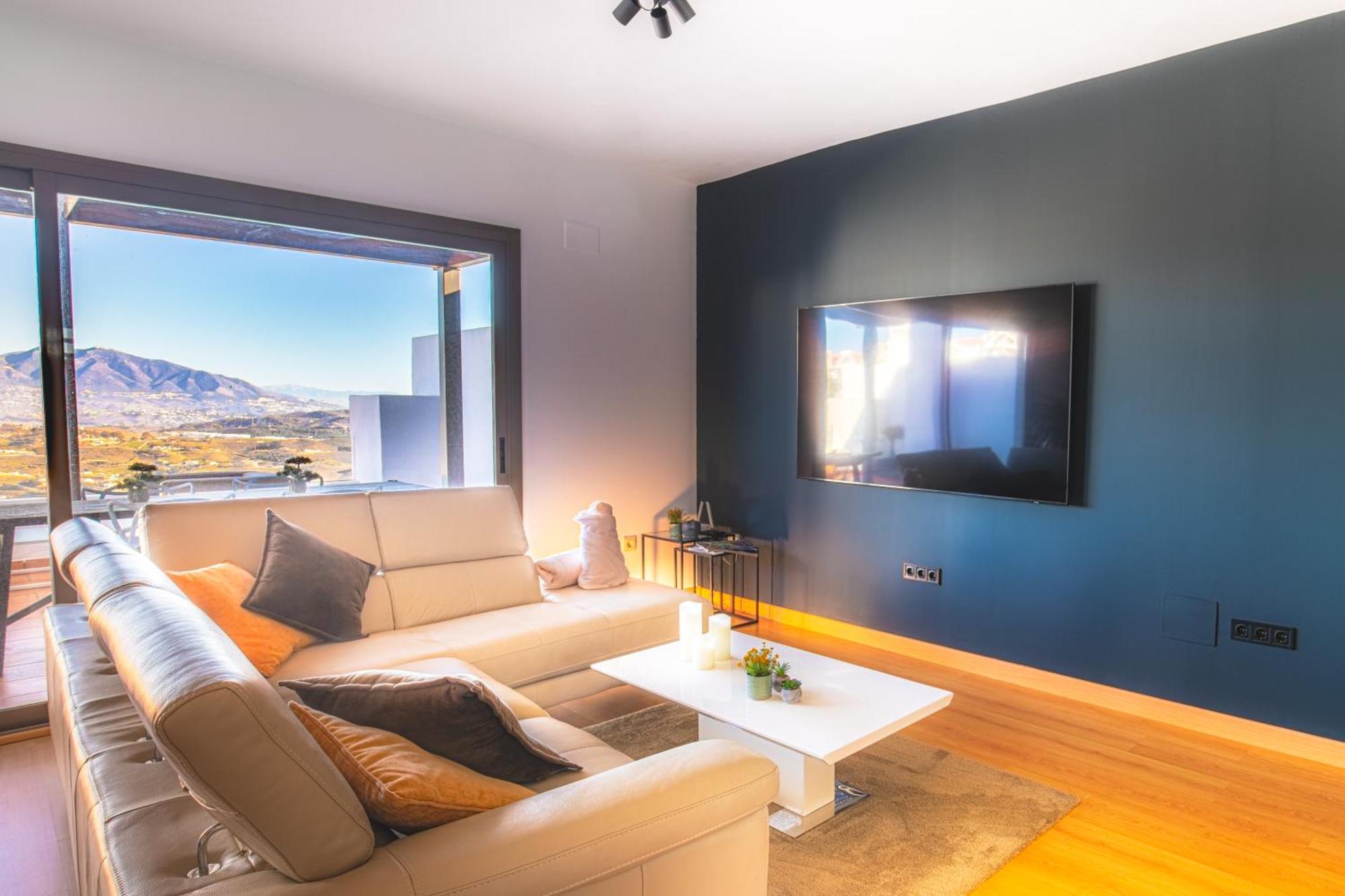 Ferienwohnung Penthouse La Cala De Mijas Golfview,Mountain Ans Seaview Exterior foto